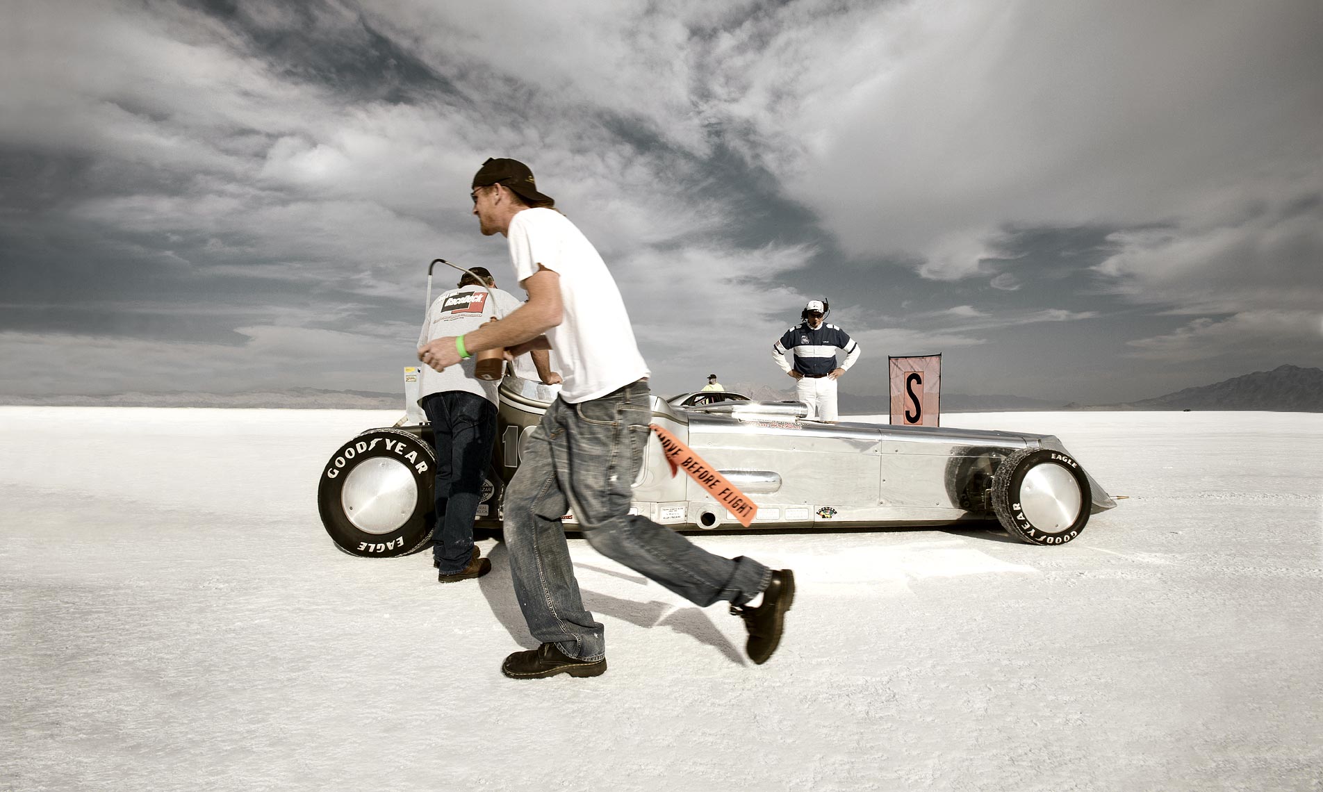 KC Armstrong_Bonneville Salt Flats_Speed Racing_Speed Week